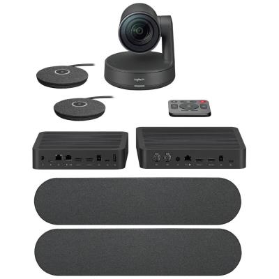Logitech webkamera Rally Plus Ultra-HD ConferenceCam/ 2 mikrofon/ 2 repro/ černá
