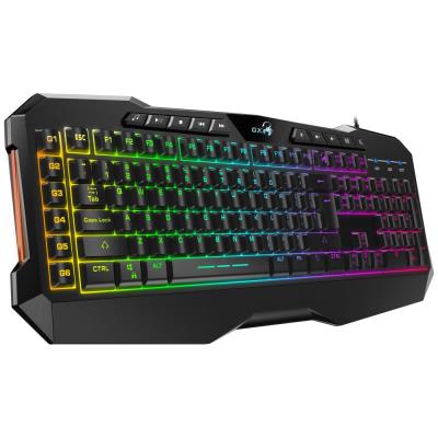 GENIUS GX GAMING Scorpion K11 Pro/ drátová/ podsvícená/ USB/ černá/ CZ+SK layout