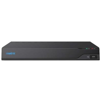 Reolink NVS16 síťový videorekordér 16 kanálů až 16MP, 1x GWAN, 16x PoE, 2x SATA, včetně 4TB HDD, VGA, HDMI, USB