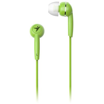 GENIUS headset HS-M320/ zelený/ 4pin 3,5 mm jack