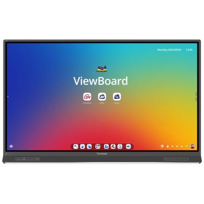 ViewSonic Flat Touch Display IFP8653/ 86"/ UHD/450nits, 5000:1, 8G RAM/128GB/HDMI/VGA/USB-C /RJ45 x2, RS232 x1, Grey