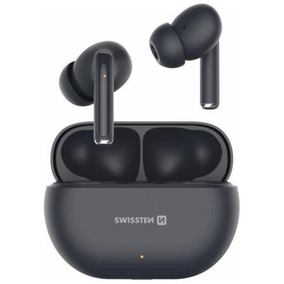 Swissten bluetooth tws sluchátka pro tune černá