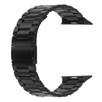 Swissten řemínek pro apple watch kovový 42 / 44 / 45 / 49 mm černý