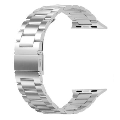 Swissten řemínek pro apple watch kovový 42 / 44 / 45 / 49 mm stříbrný