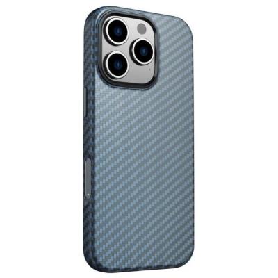 Swissten pouzdro magstick shell pro apple iphone 16 plus modré