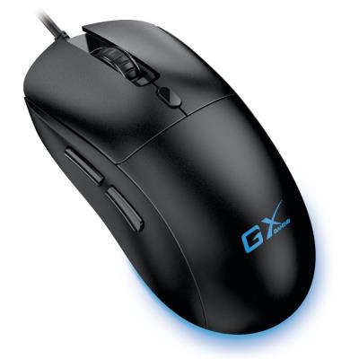 GENIUS GX GAMING Scorpion M500/ drátová/ RGB podsvícení/ 1200-3600 dpi/ USB/ 6tlačítek/ černá