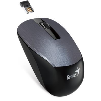 GENIUS NX-7015/ 1600 dpi/ Blue-Eye senzor/ bezdrátová/ kovově šedá