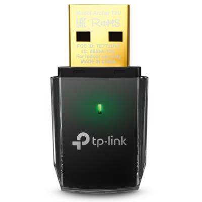 TP-Link Archer T2U Bezdrátový USB 2.0 adaptér / 2.4GHz a 5GHz / duální WIFI ac/a/b/g/n