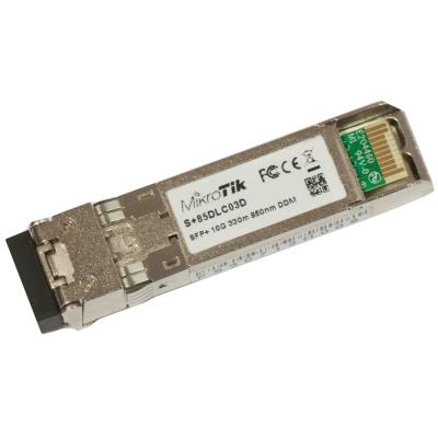 MikroTik S+85DLC03D SFP+ optický modul , MM, 300m, 10G, 850nm