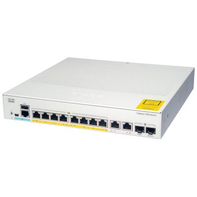 Cisco Catalyst 1000 8port GE, Full POE, Ext PS, 2x1G SFP