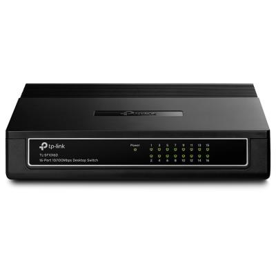 TP-Link TL-SF1016D/ switch 16x 10/100Mbps/ (úspora až 65%) - GREEN
