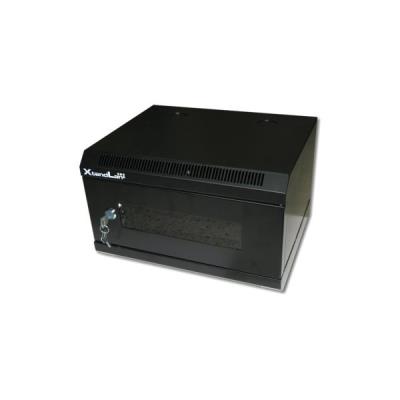 XtendLan Skříň 10", 4U, 280x350, černý, prosklený