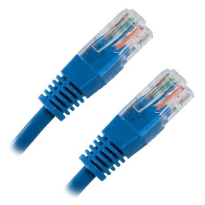 XtendLan Patch kabel Cat 6 UTP 0,5m - modrý