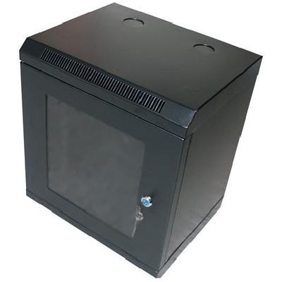 XtendLan Skříň 10", 9U, 280x350, černý, prosklený