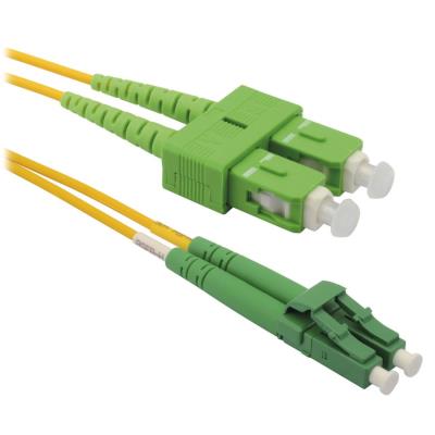 XtendLan FO patch LC/APC-SC/APC 10m 9/125 duplex, G.652d, LS0H