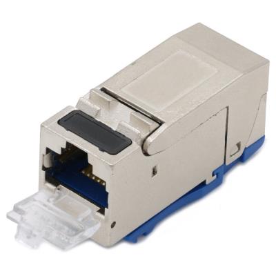 XtendLan Keystone jack RJ45, zaklapávací, CAT6A, TT STP, instalace bez nástrojů
