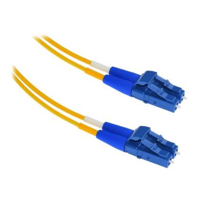 XtendLan FO patch LC-LC 2m 9/125, duplex, ultraflexibilní G.657.A1, LS0H, průměr 2mm, krátký vývod