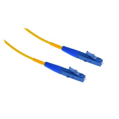 XtendLan FO patch LC-LC 1m 9/125, simplex, ultraflexibilní G.657.A1, LS0H, průměr 2mm, krátký vývod