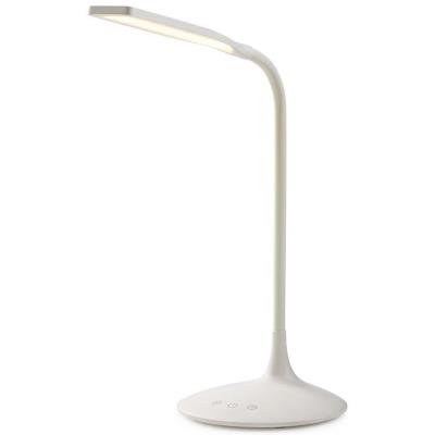 NEDIS LED lampička/ dobíjecí/ 5VDC/ dotykové funkce/ přirozená, studená, teplá bílá/ stmívatelná/ 250 lm/ bílá