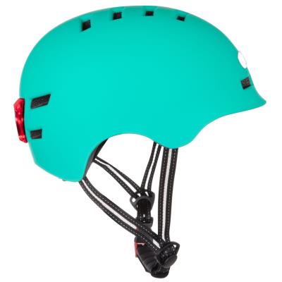 BLUETOUCH bezpečnostní helma s LED/ velikost M/ modrá