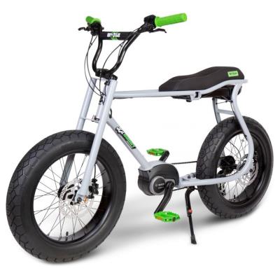 BLUETOUCH E-BIKE LIL'BUDDY Silver Grey 500 Wh