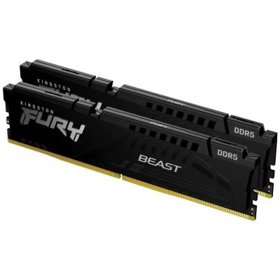 KINGSTON FURY Beast Black XMP 32GB DDR5 6000MT/s / CL30 / DIMM / Kit 2x 16GB