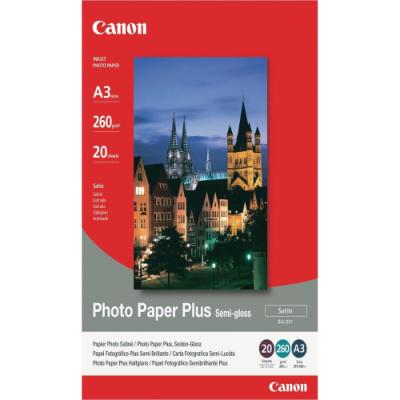 Canon fotopapír SG-201/ A3/ Pololesklý/ 20ks