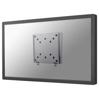 Neomounts FPMA-W25/Držák displeje/na stěnu/10-30"/fixní/VESA 100X100/nosn. 30kg/ultra tenký/stříbrný
