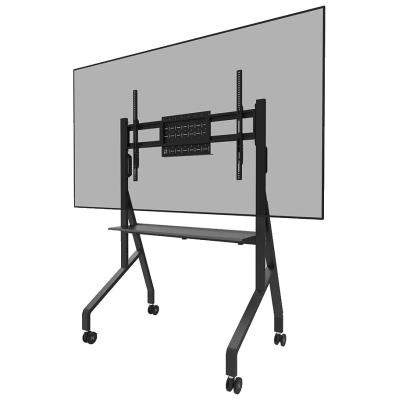 Neomounts FL50-525BL1 /Držák displeje/vozík/55-86"/4 kolečka/VESA 900X600/nosn. 76kg/nast.výšky/černý