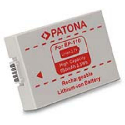 PATONA baterie pro digitální kameru Canon BP-110 950mAh Li-Ion