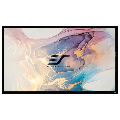 ELITE SCREENS plátno v pevném rámu 92" (233,7cm)/ 16:9/ 115,1×202,9cm/ gain 1.1/ rám černý 6cm/ CineWhite
