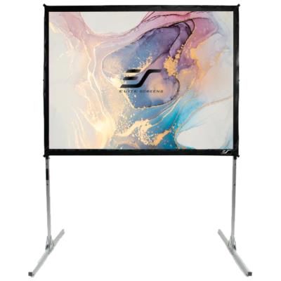 ELITE SCREENS plátno mobilní stativ 150" (381cm)/ 4:3/ 228,6×304,8cm/ gain 1.1/ CineWhite