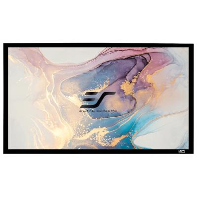 ELITE SCREENS plátno v pevném rámu 92" (233,7cm)/ 16:9/ 114,5×203,7cm/ gain 1.1/ rám černý 6cm