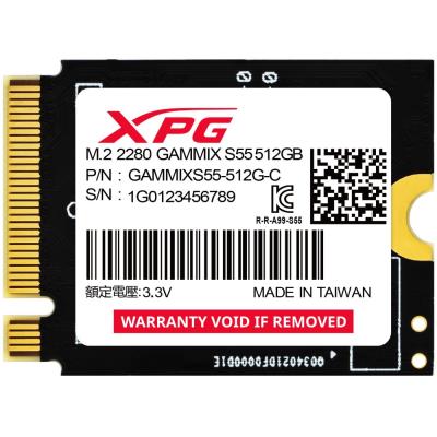 ADATA GAMMIX S55  512GB SSD / Interní / PCIe Gen4x4 M.2 2230