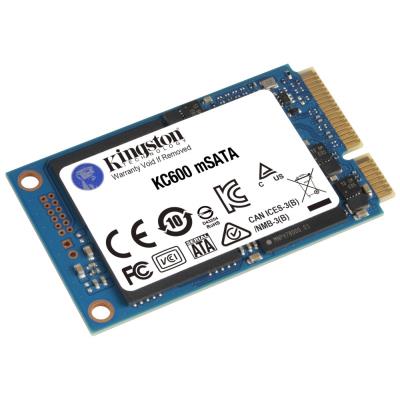 KINGSTON KC600 1024GB SSD / mSATA / Interní /