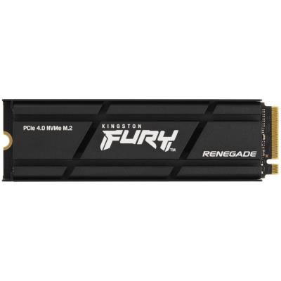 KINGSTON FURY Renegade SSD 500GB SSD / NVMe M.2 PCIe Gen4 / Interní / M.2 2280 / Heatsink / 10,5mm