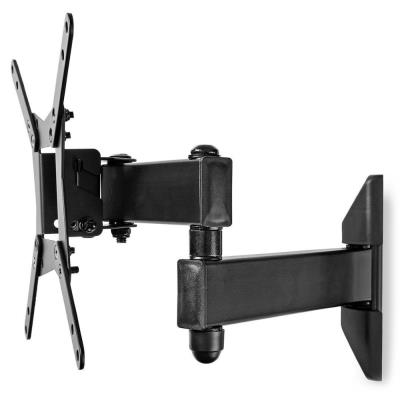 NEDIS nástěnný držák pro LCD a TV/ 10 - 32"/ nosnost 30 kg/ náklon ± 15°/ otáčení 180°/ kloubový (3 klouby)