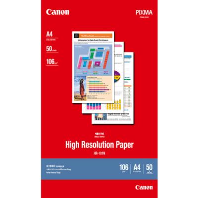 Canon fotopapír HR-101/ A4/ High resolution/ 50ks