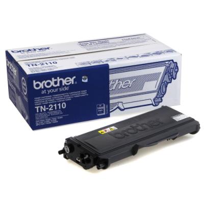 BROTHER tonerová kazeta TN-2110/ HL-21x0/ DCP-7030/ 7045/ MFC-7320/ 7440/ 7840/ 1500 stránek/ Černý