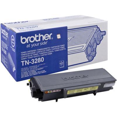 BROTHER tonerová kazeta TN-3280/ HL-53xx/ MFC 8x8x/ 8000 stránek/ Černý