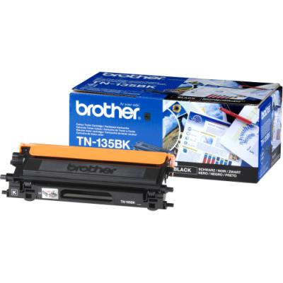 BROTHER tonerová kazeta TN-135BK/ HL-40x0/ DCP-904x/ MFC-9x40/ 5000 stránek/ Černý