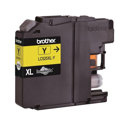 BROTHER inkoustová náplň LC-525XLY/ Žlutá/ 1300 stran