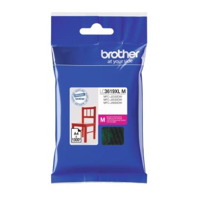 BROTHER inkoustová náplň LC-3619XLM pro Brother MFCJ2330, 3530, 3930 / purpurová