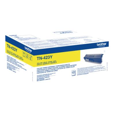 BROTHER toner TN-423Y pro HL-L8260CDW/HL-L8360CDW/DCP-L8410CDW / 4.000 stran / Žlutý