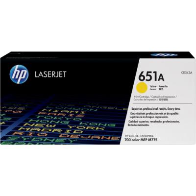 HP tisková kazeta žlutá CE342A originál