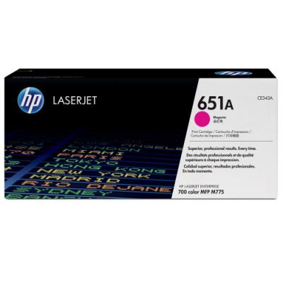 HP tisková kazeta purpurová CE343A originál
