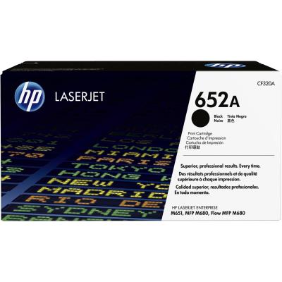 HP tisková kazeta 652A černá originál, CF320A