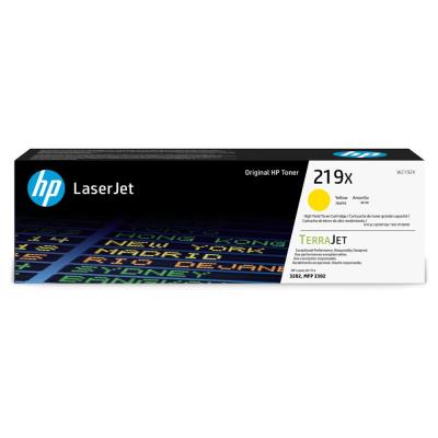 HP toner originální 219X - žlutý, high capacity, 2500str.