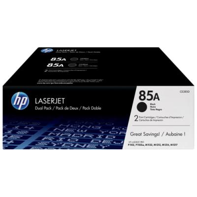 HP tisková kazeta černá pro P1102 CE285AD doublepack originál