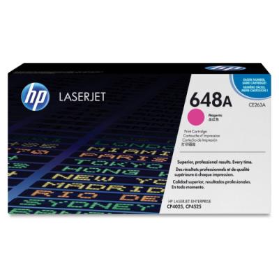 HP tisková kazeta purpurová, CE263A originál
